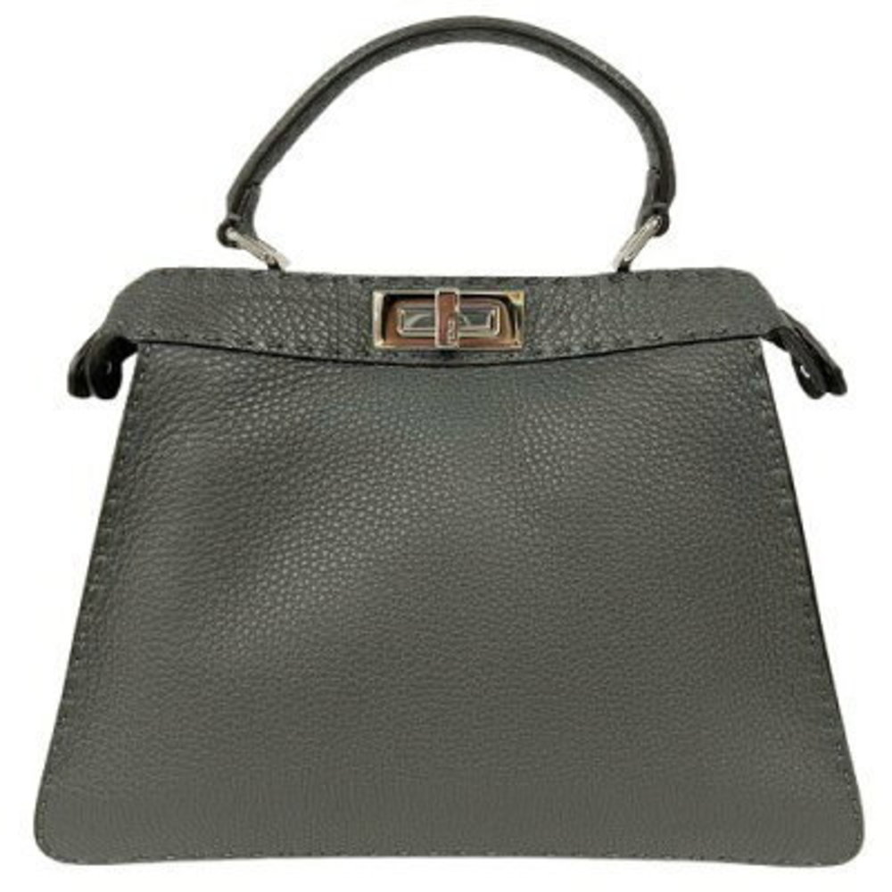 Fendi Peekaboo I See U Bag Gray